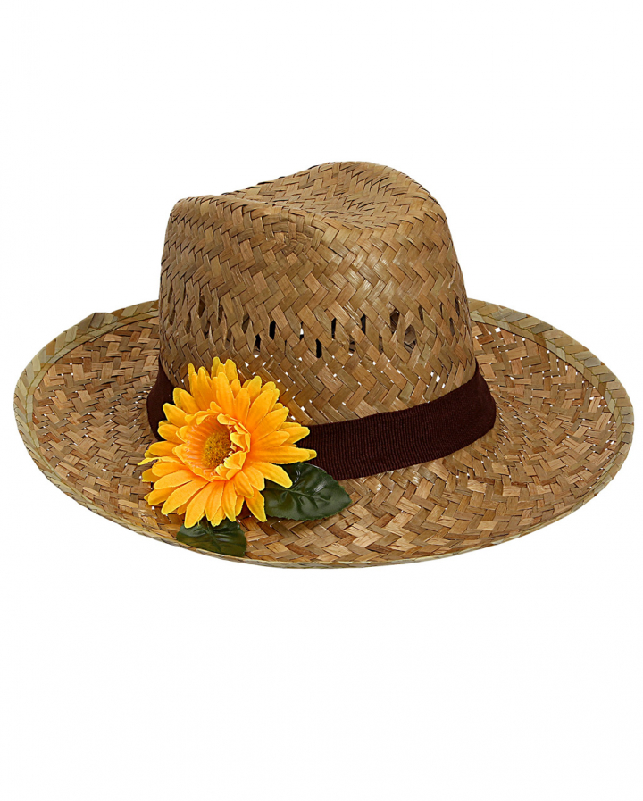 Farmers Hat With Sunflower EVERYTHING for your costume