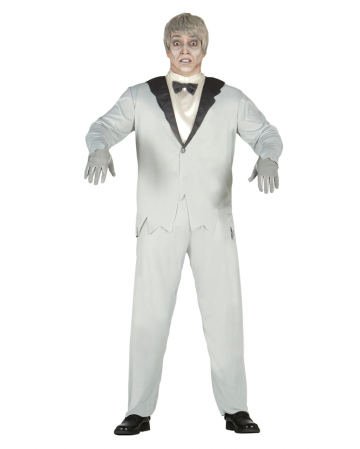 Elegant Ghost Groom Costume For a creepy Halloween | horror-shop.com