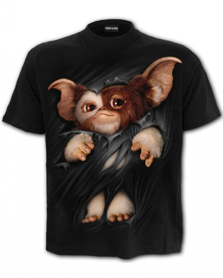 T-Shirt GREMLINS - Taille S - Neuf Sous Blister - Noir Et Blanc - Département Homme