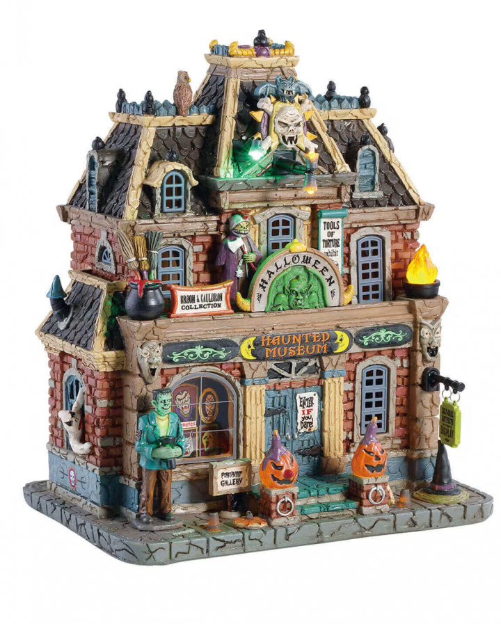 Set Cimitero Spooky Town LEMAX Haunted Souls - 14 Pezzi Per Villaggio Halloween O Natale - Foto 12