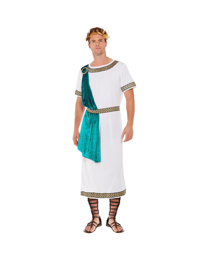 Roman Emperor Toga Costume For Men order | horror-shop.com