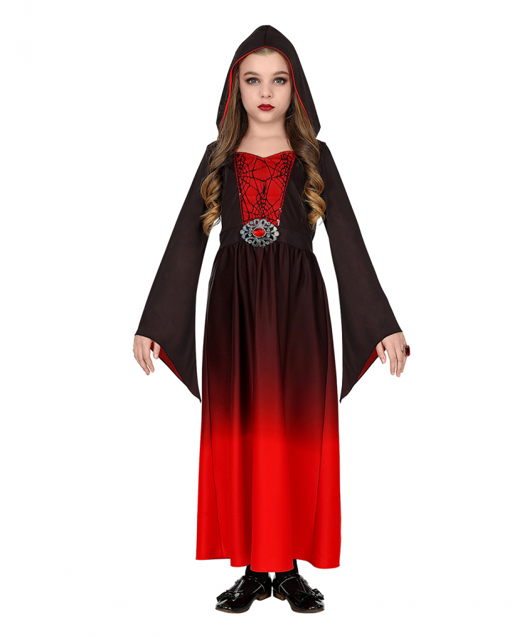 Red Gothic Girl Children Costume -=🎃=- proudly presents | Horror-Shop.com