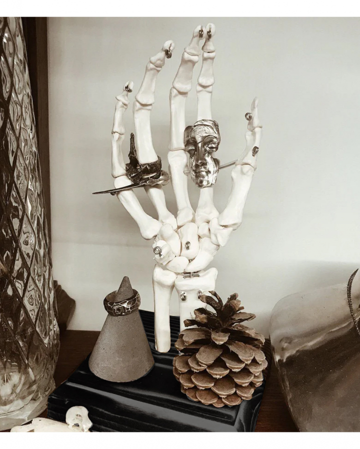 Skeleton Hand Jewelry Holder Gothic home decor