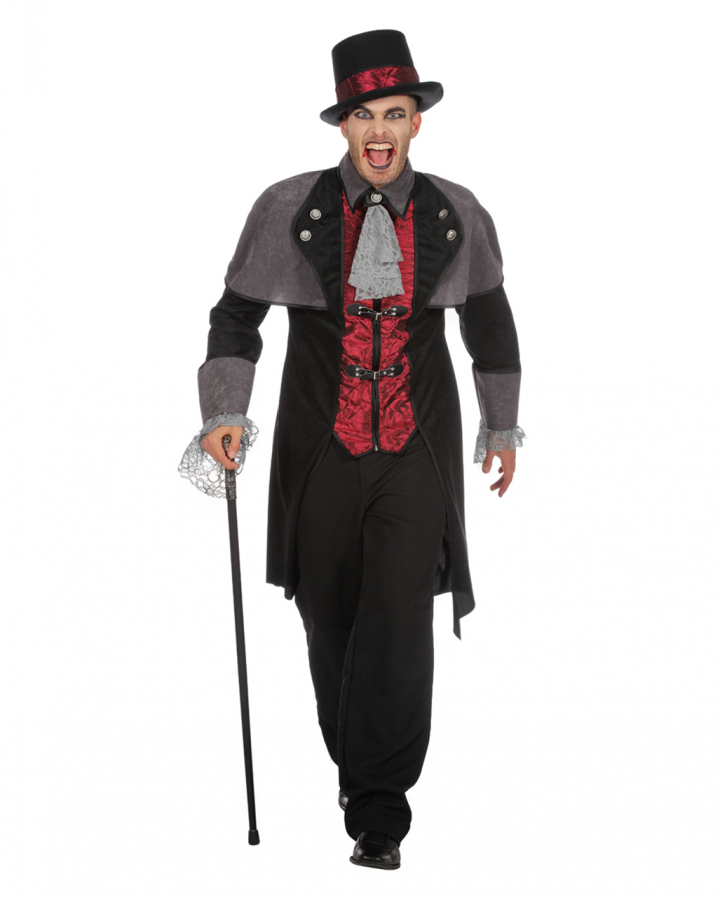 Vampire Men Costume Coat 54 for Halloween | Horror-Shop.com