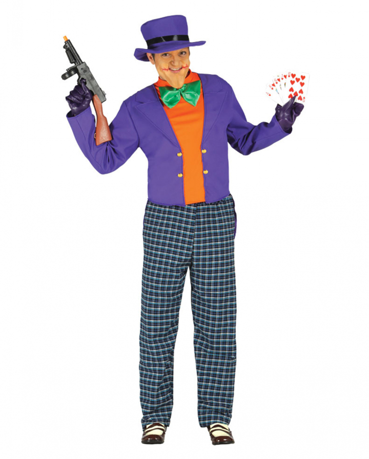 Mad Joker Men's Costume for Halloween & Carnival | Horror-Shop.com