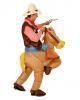 Inflatable Horse Cowboy Costume 