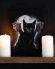 Bat Cat Canvas Picture 19 X 25 Cm 
