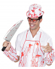 Bloody butcher knife 