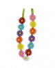 Colorful Hippie Flower Headband 