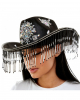 Black Deluxe Cowboy Hat With Gemstones 