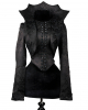 Evil Queen Jacket With Stand-up Collar 