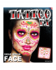 Face Tattoo Sugar Skull Female 