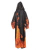 Flames skeleton robe 