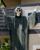 Giant Grim Reaper Hanging Decoration With Light 366cm 