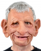 Großvater Papa Vollkopf Maske mit Haaren 