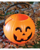 Halloween Pumpkin Bucket With Handle 11cm 