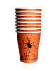 Halloween paper cup with horror motif 8 St. 