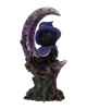 Witch Kitten With Purple Crescent Moon 18,5cm 