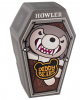 Little Howler Deddy Bear In Coffin 14cm 