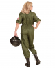 Kampfjet Pilotin Damen Kostüm 