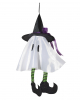 Small White Ghost With Witch Hat 36 Cm 