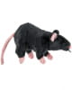 Kuscheltier Ratte 19cm grau 