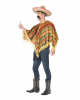 Mexican poncho with beard 