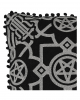 Pentagramm Kissenbezug Blair Black 45x45cm 