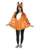 Deer hooded poncho 