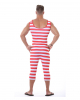 Retro Striped Swimsuit For Men 