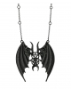 Black Gothic Maleficent Necklace 