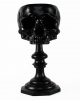 Black Skull As Ring Holder 21cm 