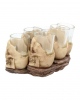 Skull Shot Glass Set 6 Pcs. 