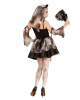 Zombie Braut Kostüm mit Schleier 