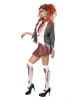 Zombie Schoolgirl Kostm XS