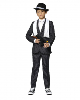 Pinstripe Gangster Suit For Kids- Suitmeister | Horror-Shop.com