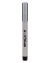Kryolan Puderquaste – 8 Cm, Schwarz, Aus Baumwollsamt – Ideal Für Make-up, Schminke & Glitter