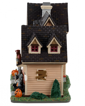 Lemax The Haunted Hotel Port – Maison Hantée Spooky Town 2024, 31x22,3x31,4 Cm – Décoration Halloween, Noël