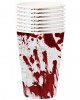 Bloody Halloween Party Paper Cups 6pcs. 