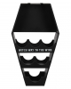 Gothic Wine Rack In Coffin Shape 62cm 
