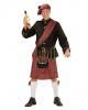 Highlander Schottenkostüm mit Tasche 