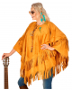 Hippie Poncho With Fringes 