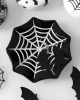 Kleiner Spinnweben Keramikteller 10cm Ø 