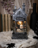 Bright Water House Lantern With Pumpkin Couple 27cm 