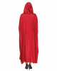 Red Hooded Cape Unisex 