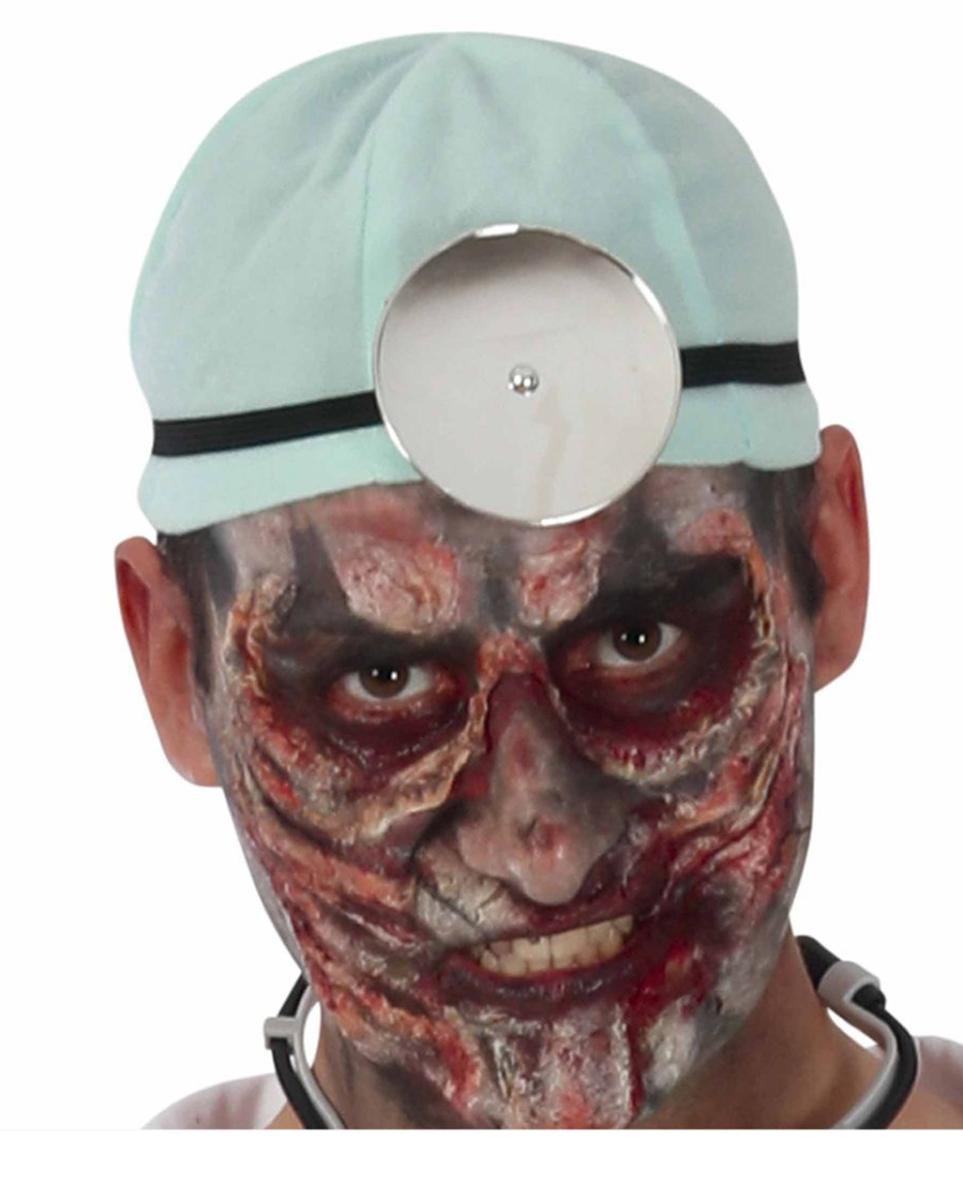 Blutiges Zombie Chirurg Arzt Herrenkostüm für Halloween