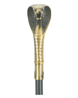 Halloween Gehstock 108cm - Gothic Vampir Zepter Für Kostüm Accessoires