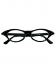 50er Jahre Brille mit Strasssteinen 
