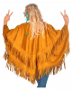 Hippie Poncho With Fringes 