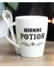 Morning Potion Tasse mit Löffel 